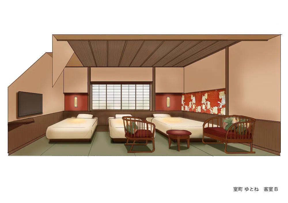 Muromachi Yutone Kyokoyado 교토 3*,
