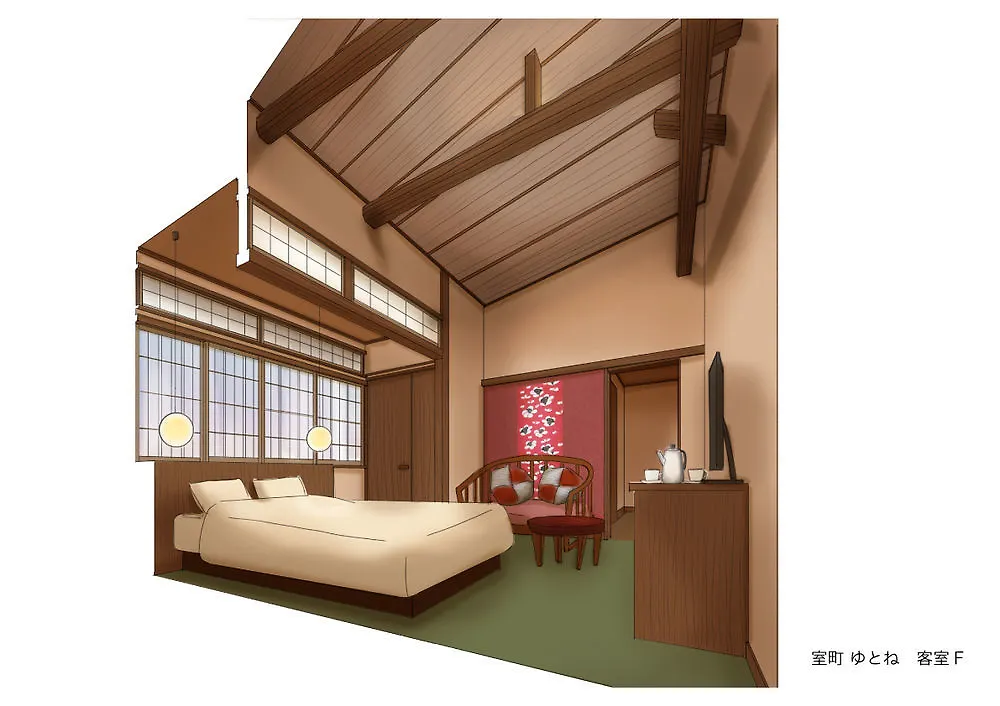 Ryokan Muromachi Yutone Kyokoyado Kyoto